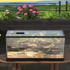 뱀 사육장 아크릴 도마뱀 파충류 개구리 거북이 곤충