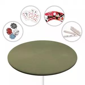 원형 푹신한 게임테이블보 쿠션감 군용모포 커버