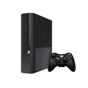 매트 블랙 - 시스템 스킨의 비닐 데칼 모드 스킨 키트 Microsoft Xbox 360E와 호환됩니다