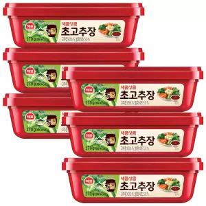 사조 해표 순창궁새콤상큼 초고추장 170g x 6개 / 장류