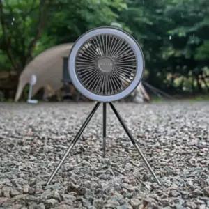 다잡 캠핑 차박 무선 LED 조명 선풍기 실링팬 타프팬