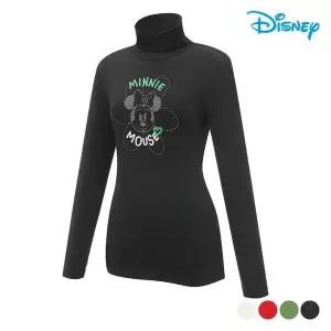 [디즈니골프] 세이브존07 여성 하이넥 티셔츠 캐릭터 베이스레이어 긴팔티 DP3LTS0 (S41925745)