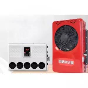 에어컨 실외기없는 무시동 DC 소형 캠핑카 업소용