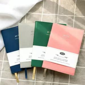 플레플레 2026 마이로그 가죽 다이어리 위클리/직장인/플래너/스터디/학습/학생/스캐쥴러/공책/노트/계획