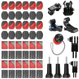 고프로호환 액세서리 접착 마운트 곡면 평면 스티커 점착 패드 헬멧용 인스타 360 X5 X4 DJI호환 오스모 액