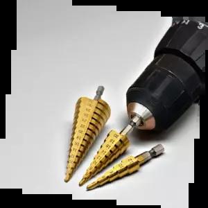 스텝드릴비트 다기능 도금 금속 조절 구멍 드릴링 작업용 공구