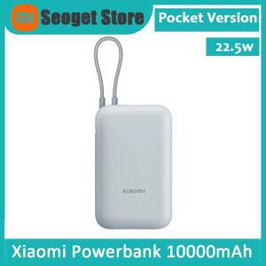 Xiaomi 보조베터리 10000mah 포켓 버전 PRO P15ZM 22.5W 내장 케이블 IPhone 16 Pro Max용 양방향 고속 충