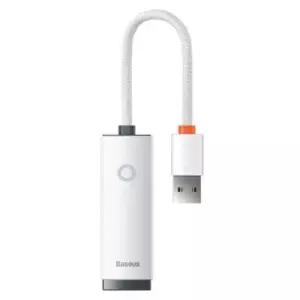 베이스어스 ASIX USB 3.0 to 기가비트 외장 랜카드 (화이트) WFKPG42