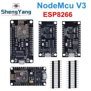 호환 TZT 무선 모듈 NodeMcu V3 CH340 Lua 와이파이 사물 인터넷 개발 보드  ESP8266  PCB 안테나USB 포트