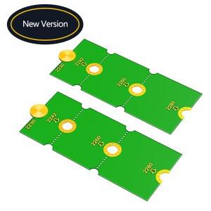 M.2 NGFF NVME SSD 확장 브래킷 전환 2230 2242 길이 어댑터 카드 플레이트 조절 가능 크기