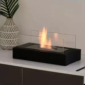 램프 가정용 에탄올 화목 난로 불멍 (사각)