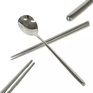 고품질 업소용 스텐 진공 수저세트 식당 한식 WFHQ0BK