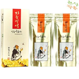 안동국화차 50g(25gx2팩) / 꽃잎차 국 화 꽃차 감국 감국차 선물 국산 안동국화 가을신선