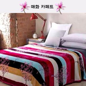 매화 극세사 카페트 러그 패드 거실카페트