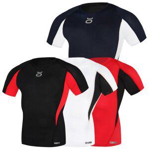 [자코]JACO 기능성 언더레이어 배색 반팔 JACO5115