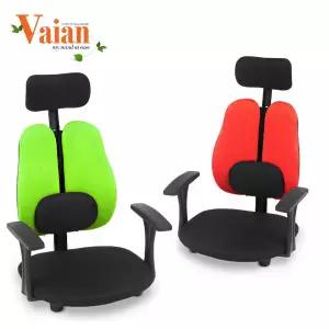 더블요추메쉬 좌식 의자 팔+머리 CH0707