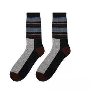 [2켤레] 코지24 국산 심리스 남자 겨울 기모양말 긴 장목 두꺼운 방한 따뜻한 면 겨울 작업 양말 알파인