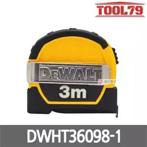 [디월트] DWHT36098-1 미니줄자 3M 자석장착 자동줄자 폭13mm 휴대용줄자