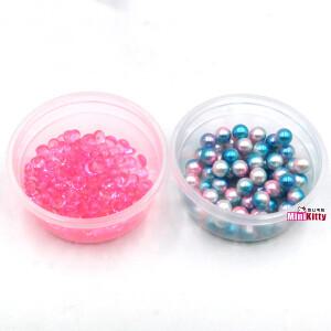 파티 비즈 슬라임 비즈 4P (골고루/랜덤) [0356_08102/smomoya]