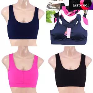 에어로쿨 스포츠브라 노와이어브라 땀배출 기능성 5053