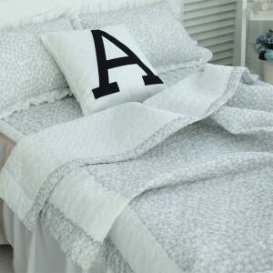 눈꽃송이 여름이불+침대패드+베개커버 침구풀세트 퀸 Q