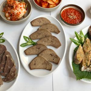 쫀득하고 담백한 돼지 간 1kg(순대간 순대내장 돼지부속물 내장모둠)