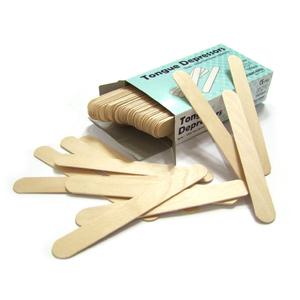 목설압자 1통-100개 혀누르개 스파츌라 나무설압자 왁싱