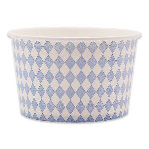 [이룸팩]일회용종이그릇,일회용종이용기,750cc 다용도컵 100개