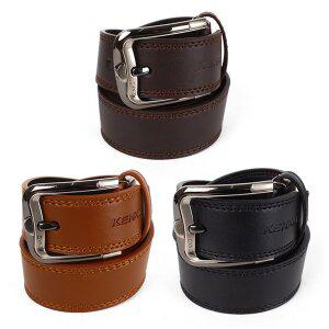 [켄코]BEF411 남성 캐주얼벨트 골프벨트 세미정장 면 청바지