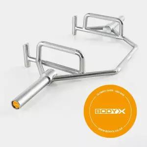 [바디엑스] 오픈 헥스바 중량 역기봉 고강도 올림픽바 데드리프트 스쿼트 바벨로우 런지