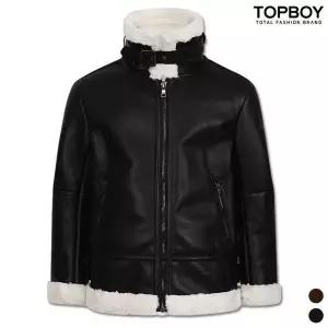 [탑보이]하이퀄리티 보아털 라이더 무스탕  SUH036 _P067910671