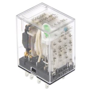 HR705-4PL AC220V DC24V 선택 릴레이 MY4 소켓 LED 타입 5A 14핀 4극 4a4b 스위치 카콘