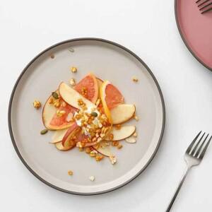 까사무띠 레아 심플 원형 플레이트 22cm