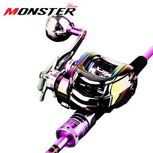몬스터코리아 베이트릴 드랙력 8kg 듀얼브레이크시스템 10+1 베어링 / 루어 바다 선상