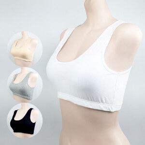 국산 순면 브라탑 스포츠 브라 런닝 (L- 3XL) 빅사이즈