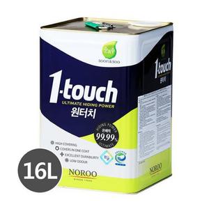 순앤수 원터치 친환경 수성페인트 16L/무광/실내/벽지