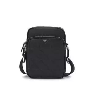 [닥스](센텀시티점)DBBA0F277BK [GRID MAXI]블랙 엠보배색 가죽 크로스백