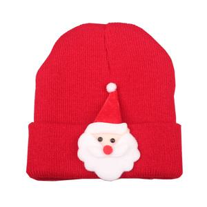(산타핫딜) 산타 비니 (소)/품질 우수/크리스마스 장식 소품 어린이 유아 아동 겨울 방한 모자/10번