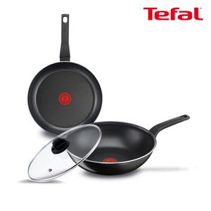 테팔 심플리클린 3종(팬28+웍28+정품유리뚜껑)