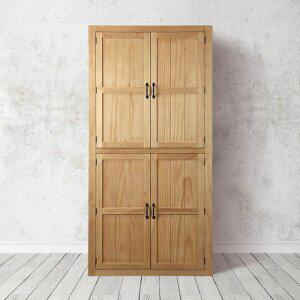 [트리앤그린]원목 이불장겸 옷걸이옷장 - 맞춤옷장겸 장롱