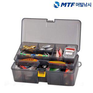 [머털낚시]프리미엄 2단 다용도 블랙 태클박스 소품 케이스