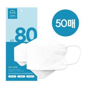 [기타][바이오셀프케어]뉴입체형 황사용 마스크 KF80 중형 50매