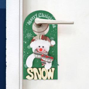 펠트 크리스마스 문고리 (눈사람) 연말 파티 소품