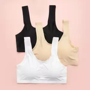 아이엠속옷 주니어 심리스 브라 청소년 중학생 스포츠 브라탑