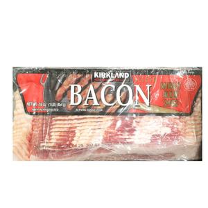커클랜드 저염 슬라이스 베이컨 454G 4개 대용량 냉동
