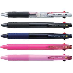 제트스트림 멀티펜 3색 볼펜 0.38mm SXE-400-38 다색펜