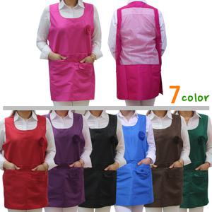 다솜라이프/원피스앞치마 L사이즈88이하 XL특대 사이즈 88 99 착용 요양보호사/요양원/ 망사/여름 복지센터/ 단체 식상서빙