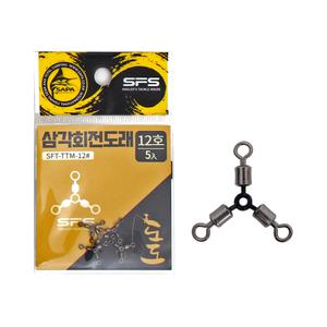 도도 삼각회전도래 12호 스테인레스 스위벨 호래기