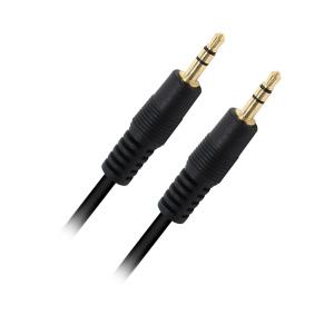 오디오케이블 스테레오 2M 3.5mm 잭 AUX 단자 연결선 스피커 3극 음성