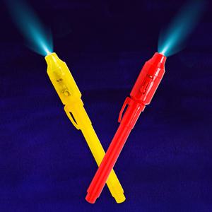 UV펜/키즈맘아트 라이트펜 유아 UV 형광 야광 창의 미술 놀이 스케치 드로잉 매직 보드 야광보드 홈스쿨